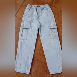 Womens wide leg cargo